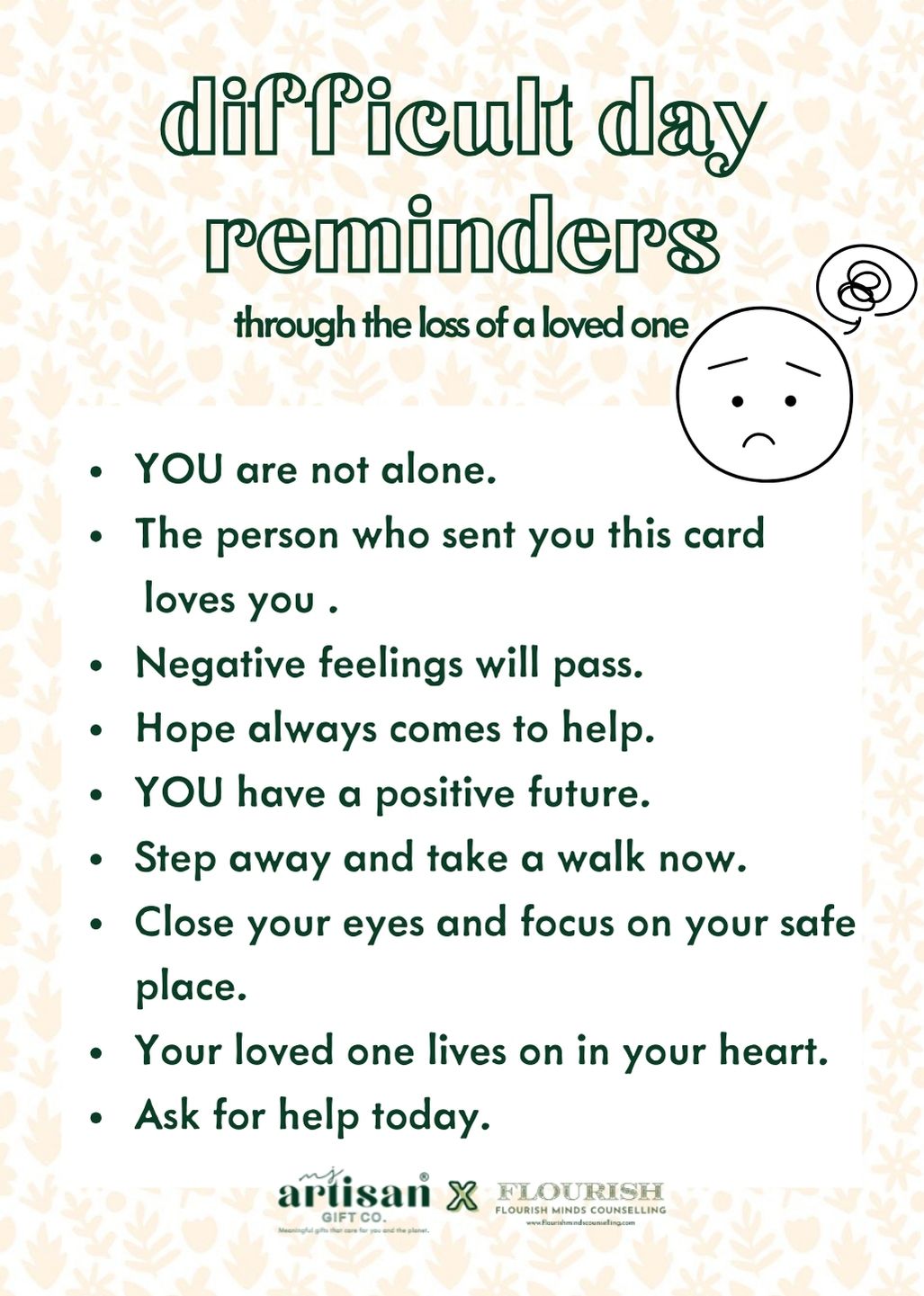 Self Care Well-Being cards
