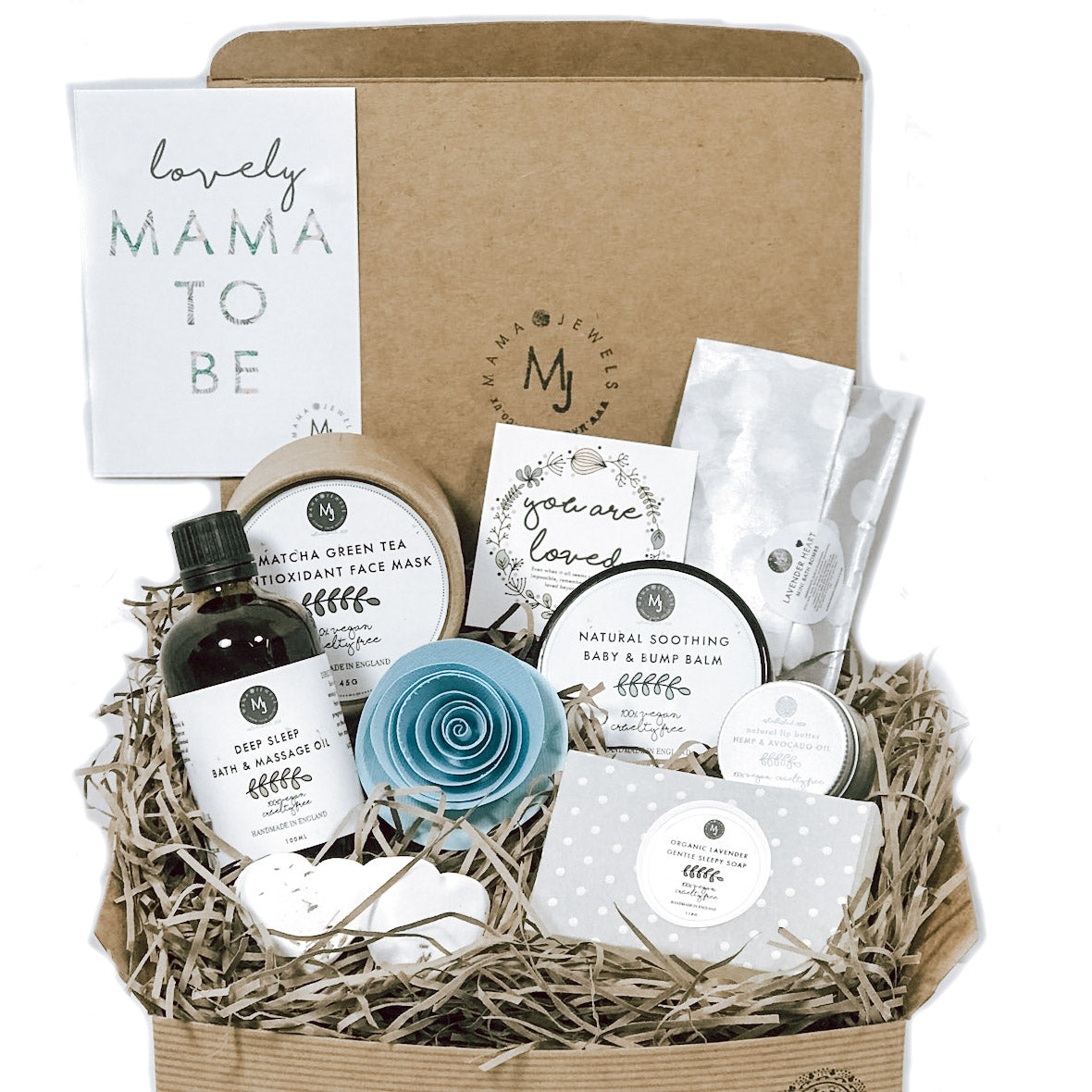 Mum to be Gift hamper | Pregnancy Pamper | Baby shower | Blue image 2