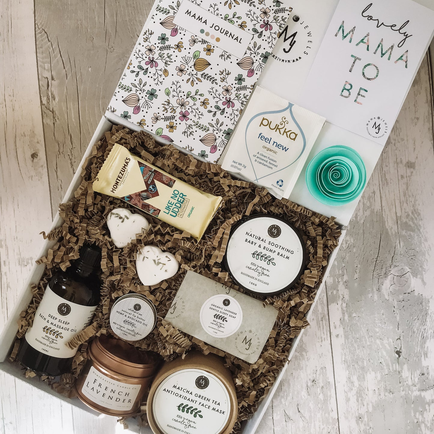 Luxury Mum to Be Gift Pamper Spa Box for Pregnancy | Aqua image 1
