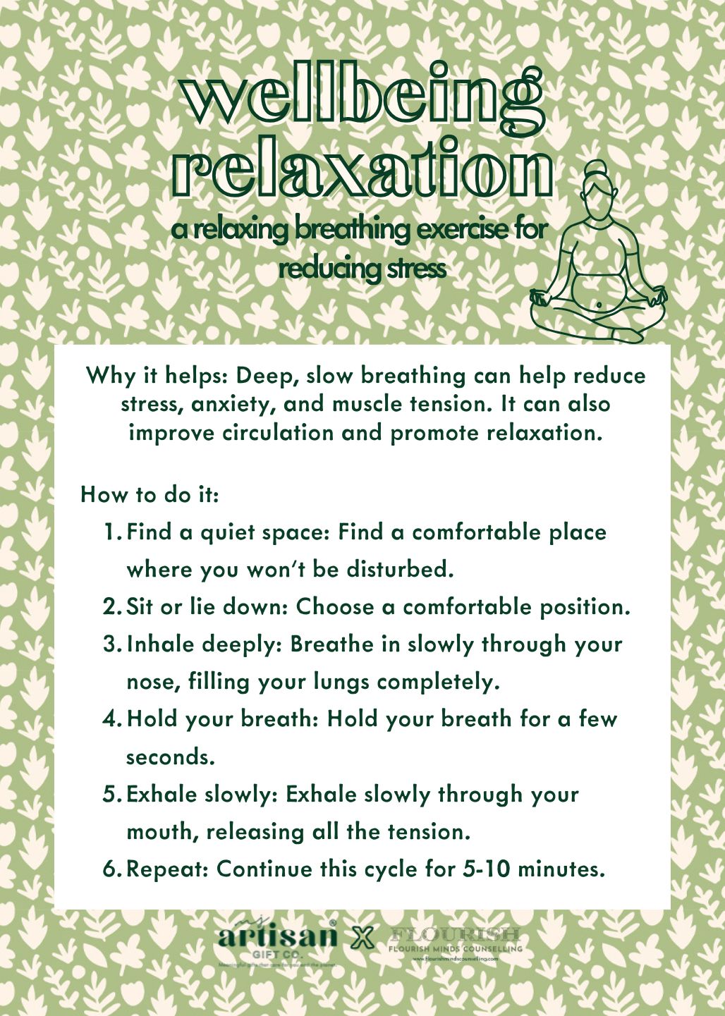 Self Care Well-Being cards