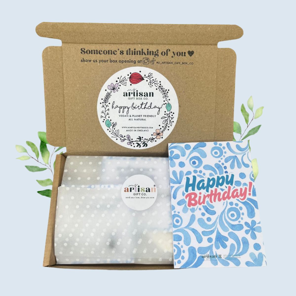 Letterbox Birthday Gift Box | September birthstone