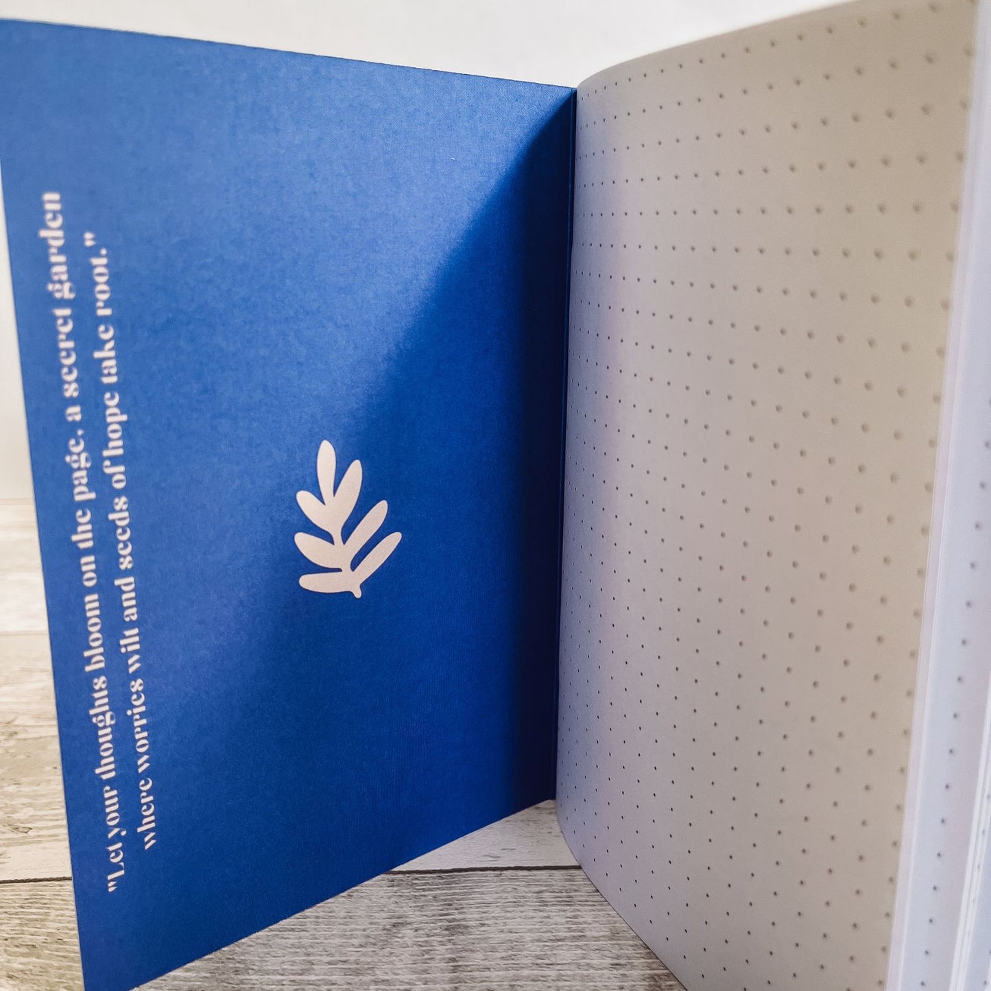 Bereavement Gift Hamper | Hug in a Box | Peace Candle Blue with Journal image 4