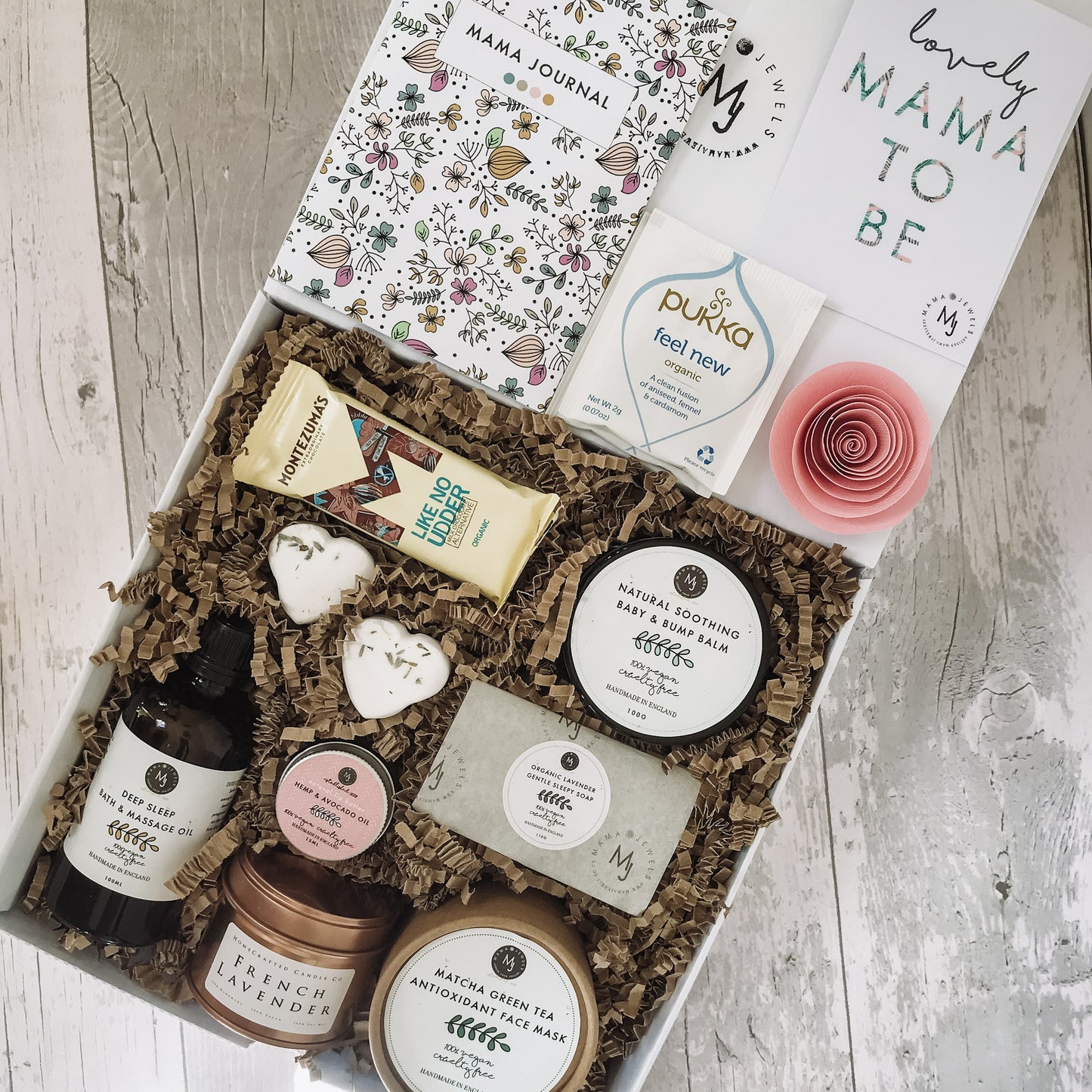 Luxury Mum to Be Gift hamper Pamper Spa Box for Pregnancy | Pink image 1