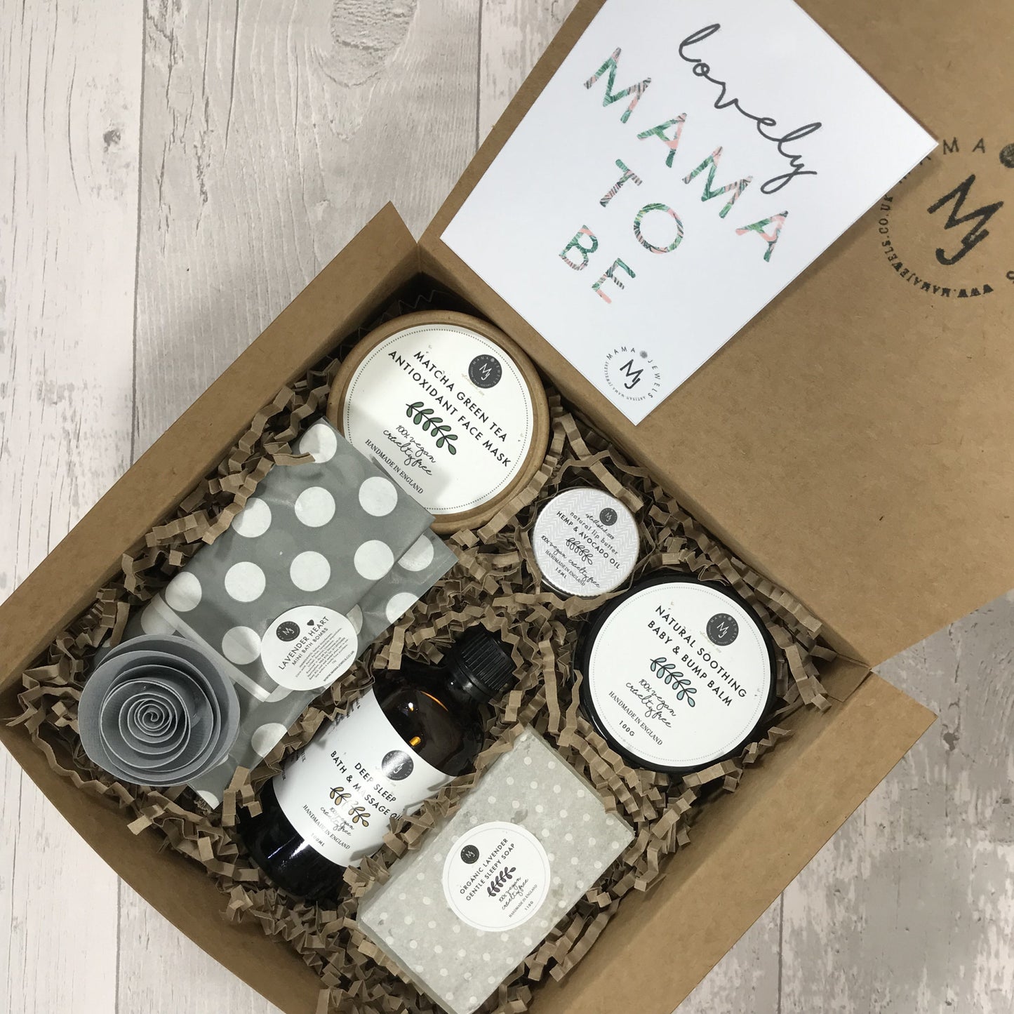 Mum to be Gift hamper | Pregnancy Pamper | Baby shower | Grey image 5