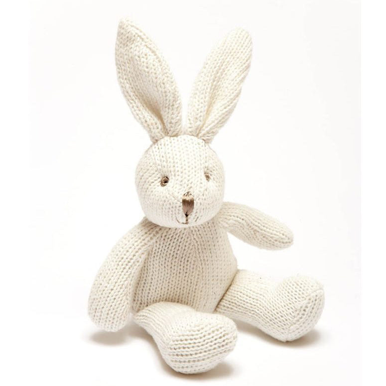 Mum and baby gift hamper baby girl pink knitted bunny image 3