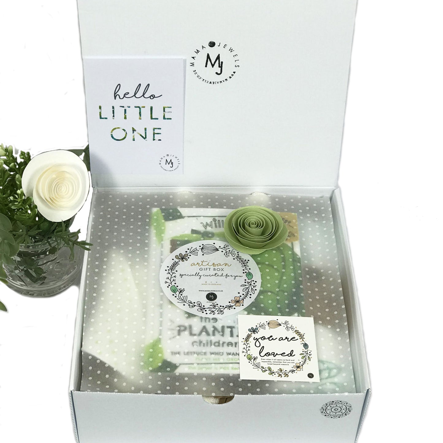 Newborn Baby Gift Eco-friendly | vegan | bunny image 1