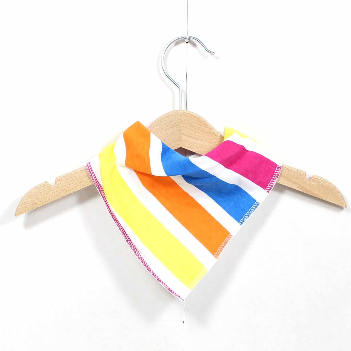 Mum and baby knitted rainbow dinosaur gift hamper gender neutral image 3