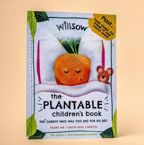 Willsow Plantable Children's Baby Story Book Eco Gift