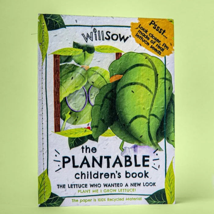 Willsow Plantable Children's Baby Story Book Eco Gift