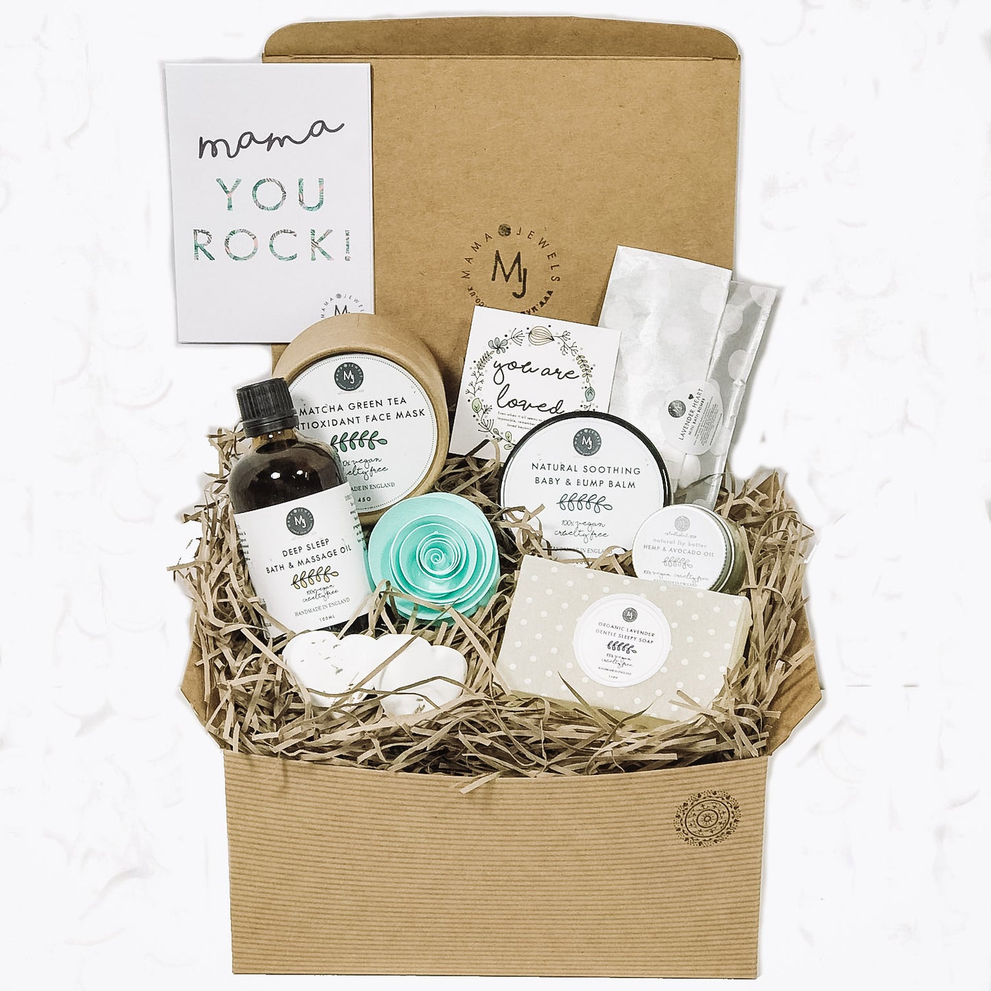 New Mum Hamper pamper gift box Aqua image 3