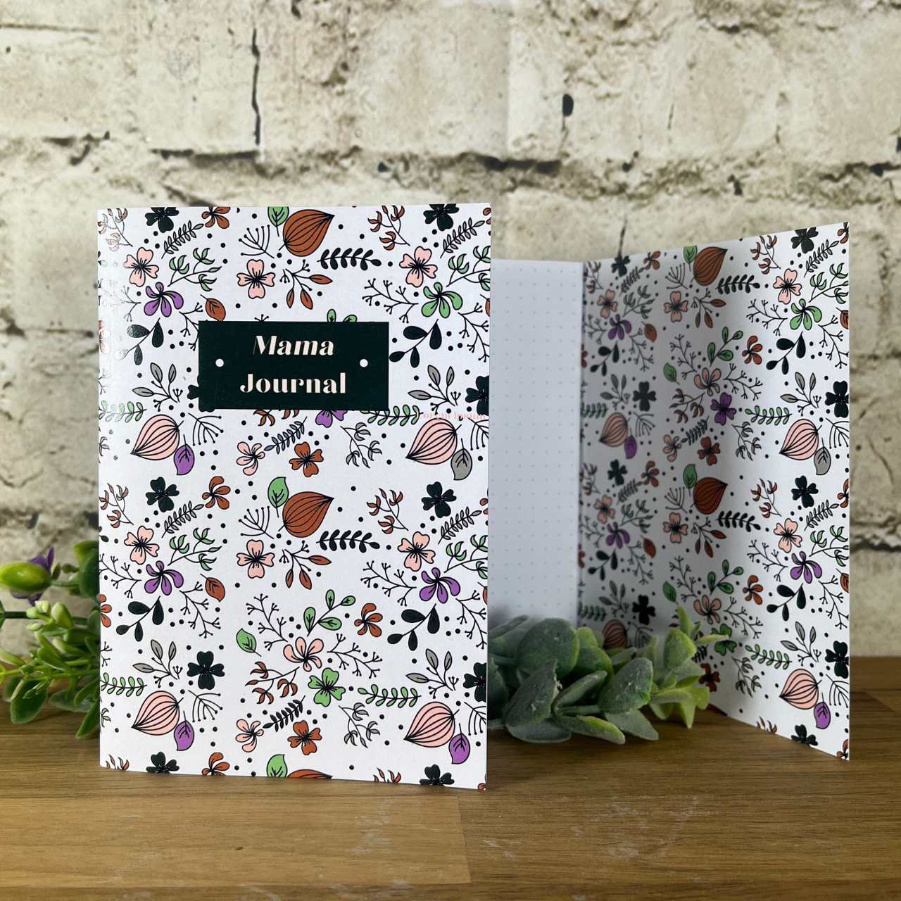 Mama Journal Botanical design