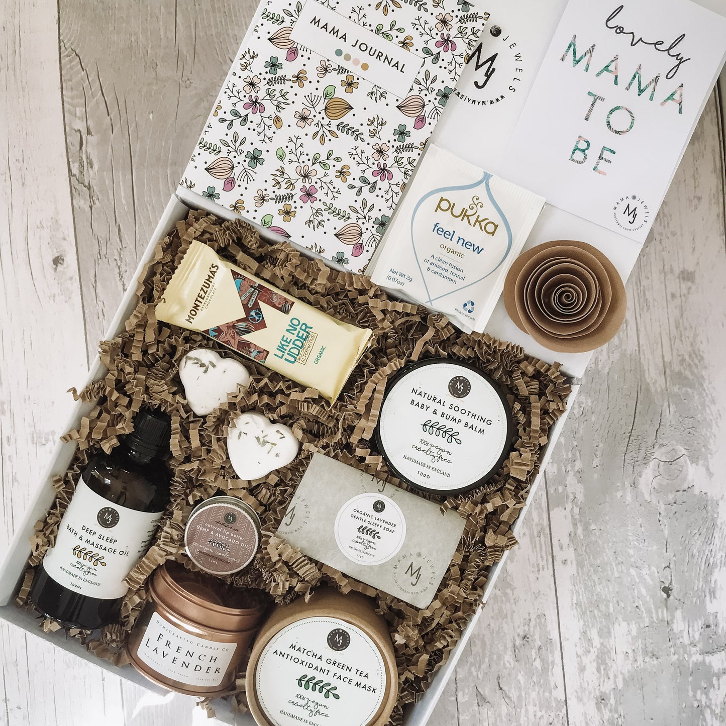 Luxury Mum to Be Gift hamper Pamper Spa Box for Pregnancy | Mocha image 1