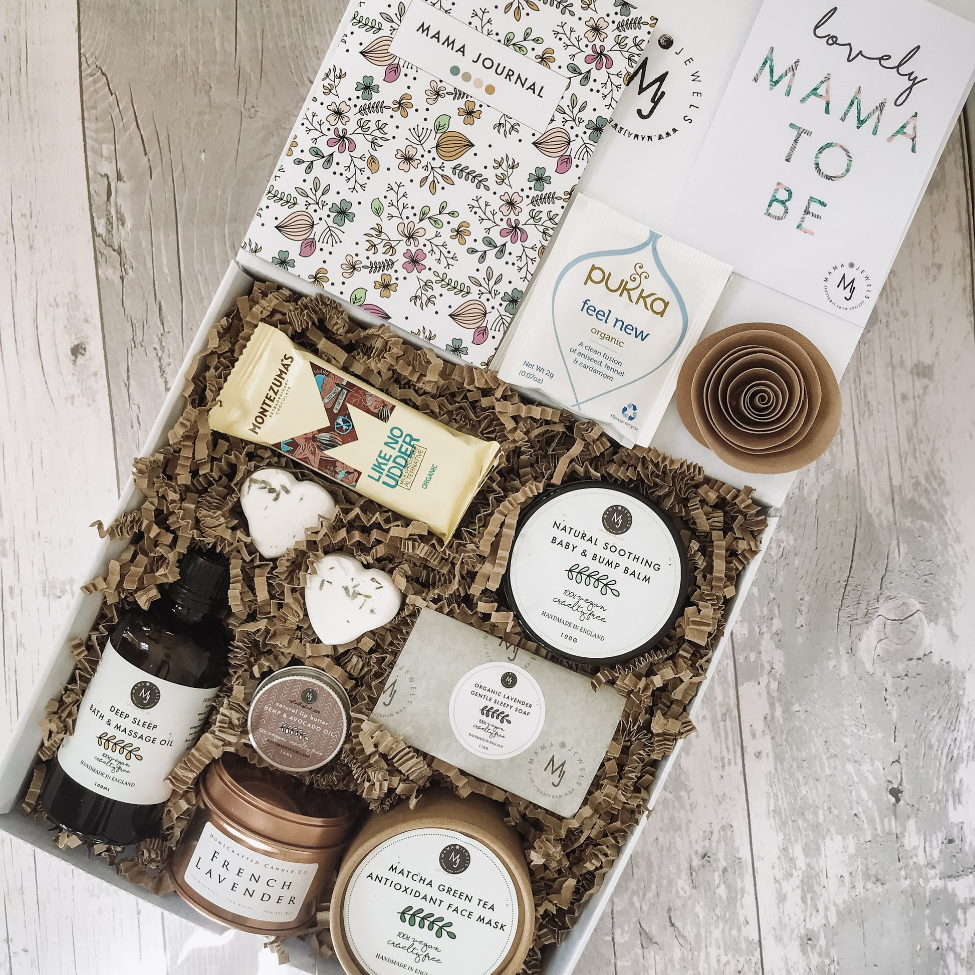 Luxury Mum to Be Gift hamper Pamper Spa Box for Pregnancy | Mocha image 1