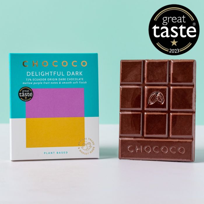Choccoco Luxury Dark Chocolate bars 75g