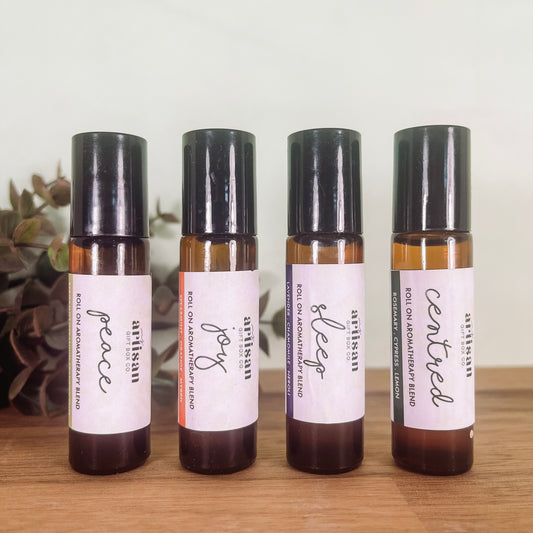 Aromatherapy essential oil roller | Sleep Joy Peace Centred| sleep remedy | Organic | Vegan