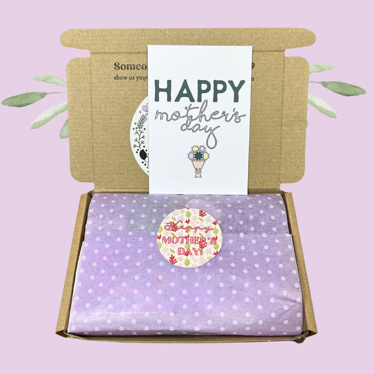 Mothers Day gift Christian card blessing postal letterbox