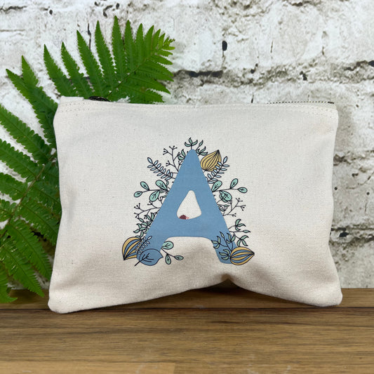 Monogram personalised purse bag