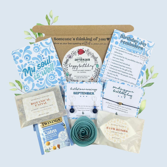 Letterbox Birthday Gift Box | September birthstone