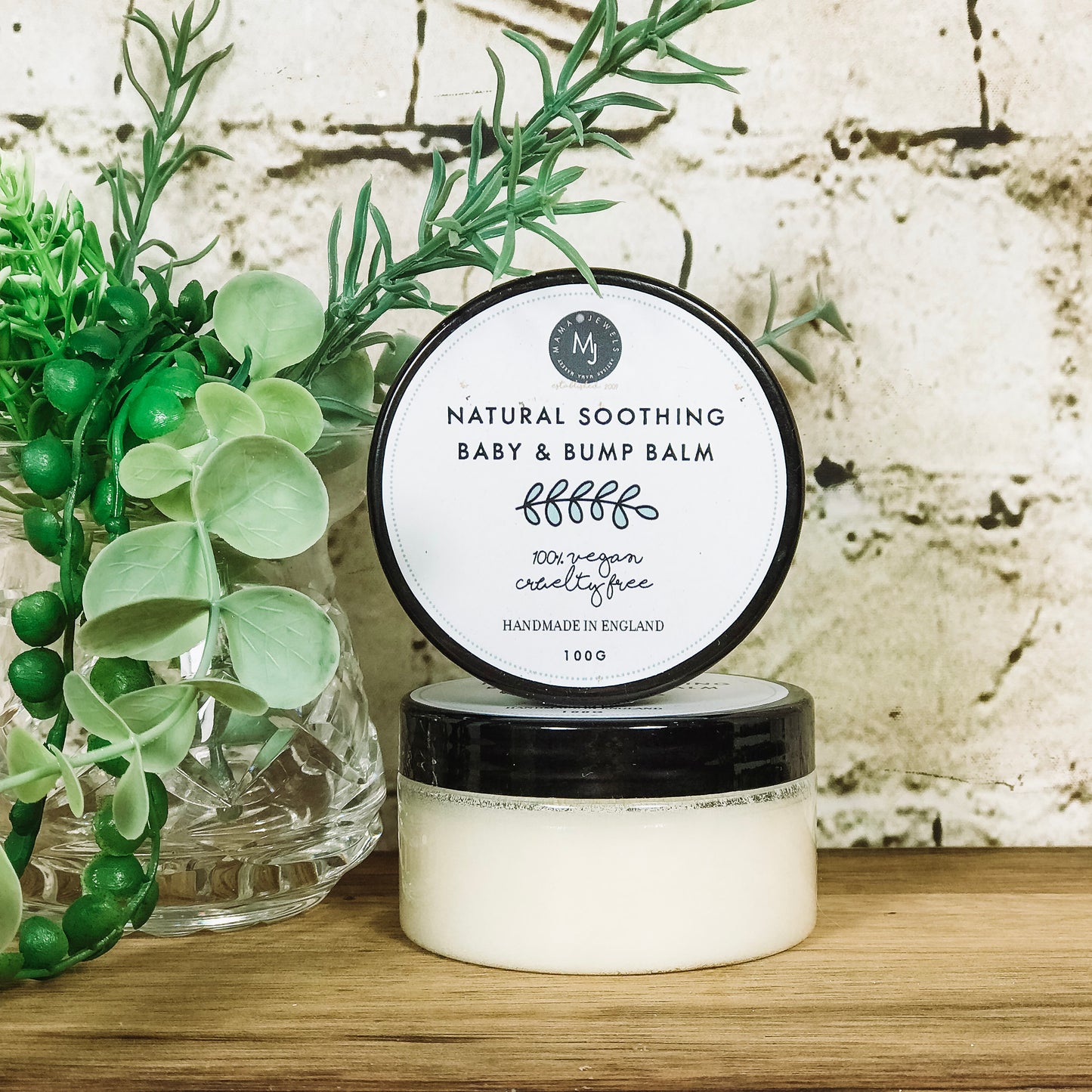 Baby and bump balm natural soothing for mum and baby