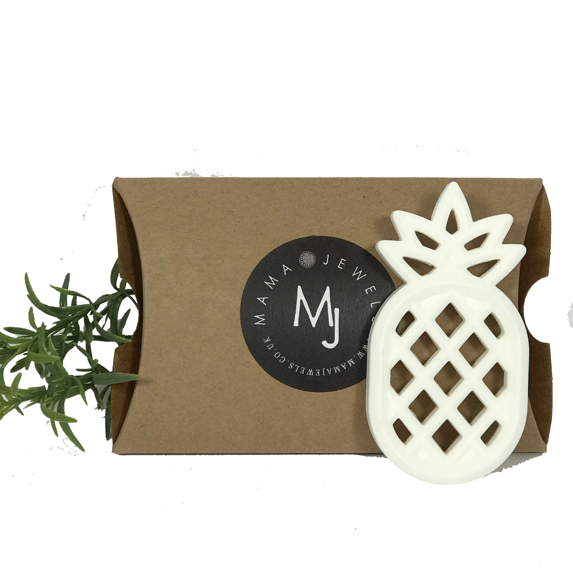 Mum and baby knitted bunny gift hamper polka dot gender neutral image 3