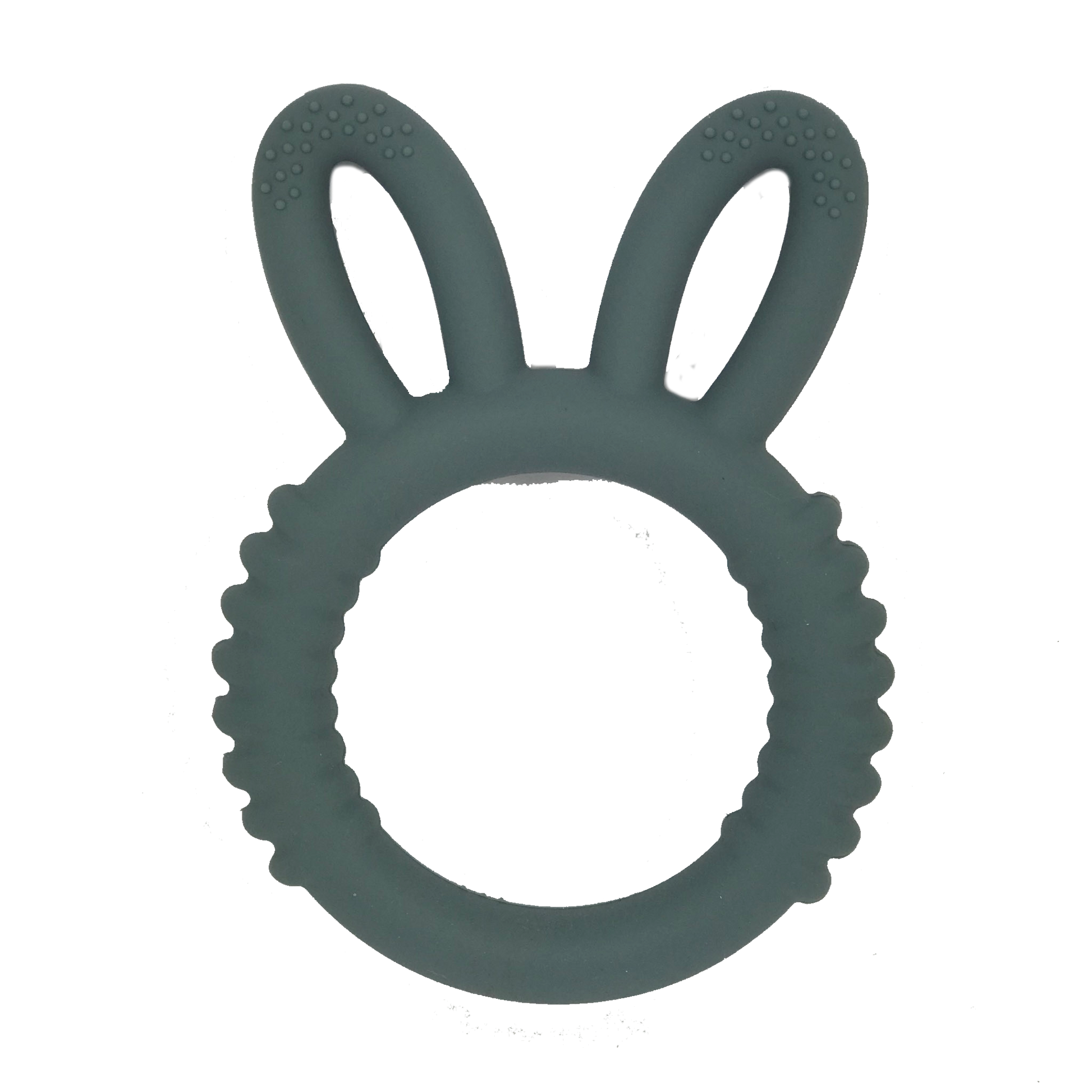 Babyshower gift Unisex Mum and baby vegan hamper | knitted Bunny | Grey image 3
