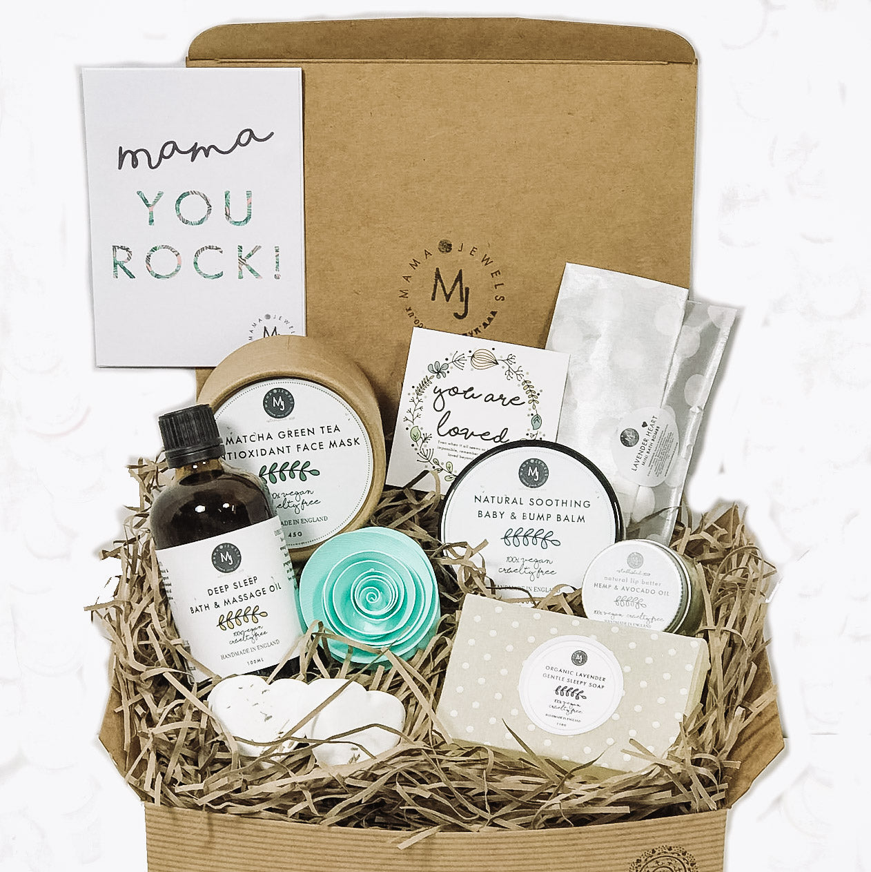 New Mum Hamper pamper gift box Aqua image 0