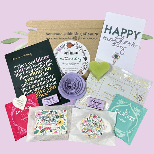 Letterbox Mothers Day gift Christian card blessing | Hug in box Thinking