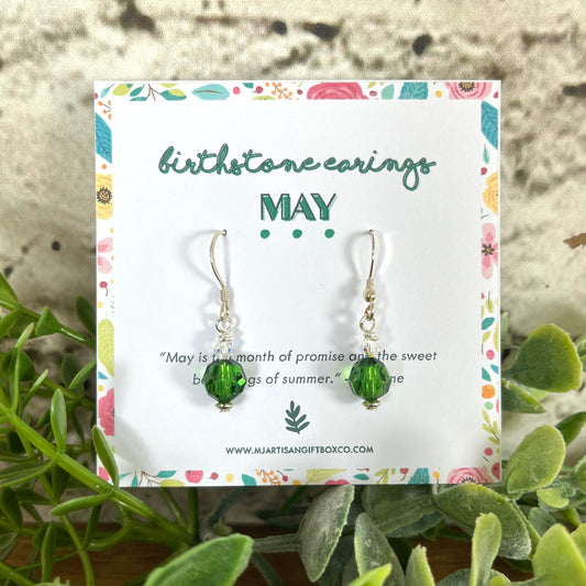 Birthstone Handcrafted Earrings
